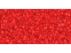 TOHO Glass Seed Bead, Size 15, 1.5mm, Opaque Cherry (Tube)