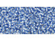 TOHO Glass Seed Bead, Size 15, 1.5mm, Silver-Lined Lt Sapphire (Tube)