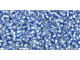 TOHO Glass Seed Bead, Size 15, 1.5mm, Silver-Lined Lt Sapphire (Tube)