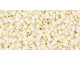 TOHO Glass Seed Bead, Size 15, 1.5mm, Opaque Lt Beige (Tube)