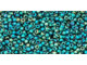 TOHO Glass Seed Bead, Size 15, 1.5mm, Higher-Metallic June Bug (Tube)