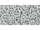 TOHO Glass Seed Bead, Size 15, 1.5mm, Opaque Gray (Tube)