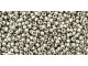 TOHO Glass Seed Bead, Size 15, 1.5mm, Nickel (Tube)