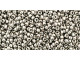 TOHO Glass Seed Bead, Size 15, 1.5mm, Nickel (Tube)