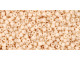 TOHO Glass Seed Bead, Size 15, 1.5mm, Opaque-Pastel-Frosted Apricot (Tube)