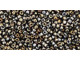 TOHO Glass Seed Bead, Size 15, 1.5mm, Metallic Iris - Brown (Tube)