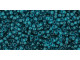 TOHO Glass Seed Bead, Size 15, 1.5mm, Transparent Capri Blue (Tube)