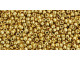 TOHO Glass Seed Bead, Size 15, 1.5mm, PermaFinish - Galvanized Starlight (Tube)
