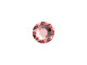 PRESTIGE H2078 SS34 Hotfix Rose Flatback Rose Peach (24 Pieces)