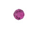 Displaying a classic round shape and multiple facets, this bead can be added to any project for a burst of sparkle. The simple yet elegant style makes this bead an excellent supply to have on hand, because you can use it nearly anywhere. This eye-catching bead features a deep pink color full of playful sparkle.Sold in increments of 6