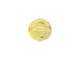 Displaying a classic round shape and multiple facets, this bead can be added to any project for a burst of sparkle. The simple yet elegant style makes this bead an excellent supply to have on hand, because you can use it nearly anywhere. This eye-catching bead features a sunshine yellow color full of cheerful sparkle.Sold in increments of 6