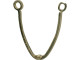 Antiqued Brass Plated Donut Bail, Hinged, 26mm Inner Diameter (72 pcs)