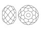 PRESTIGE 5040 4mm Briolette Bead Crystal Shimmer 2x (12 Pieces)