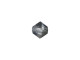 PRESTIGE 5328 6mm Bicone Bead Crystal Silver Night (12 Pieces)
