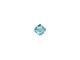 PRESTIGE 5328 6mm Bicone Bead Light Turquoise (12 Pieces)