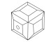 PRESTIGE 5601 8mm Cube Crystal Light Chrome (6 Pieces)