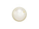 Your designs will stand out with this PRESTIGE Crystal Components crystal pearl. This crystal pearl features a smooth, round surface that will accent any jewelry design with a dash of timeless elegance. Pearls are always classic choices for designs and exude sophistication and luxury. This faux pearl has a crystal core that makes it heavier. Its pearl coating is similar to a natural pearl luster and is consistent in color. This large pearl features a creamy white color.Sold in increments of 10