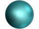 PRESTIGE 5810 6mm Round Crystal Pearl Crystal Iridescent Dark Turquoise (100 Pieces)