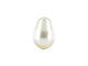 Timeless elegance fills this PRESTIGE Crystal Components crystal pearl. This smooth, crystal pearl features an elegant pear shape that shimmers with light like a classic pearl, bringing a timeless look to your style. Use it as a delicate focal for a necklace or dangle them in an earring set. This drop pearl is a classic choice for designs that will exude sophistication and luxury. This pearl displays a creamy white color that will work in a variety of gorgeous styles.Sold in increments of 10