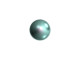 PRESTIGE 5818 10mm Round Half-Drilled Crystal Pearl Crystal Iridescent Light Turquoise (10 Pieces)