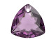 Make your designs shine with this PRESTIGE 6434 Trilliant Cut Pendant in Amethyst. This pendant features a rounded triangle shape with brilliant facets that accent the design. The front features a flat center while the back has rounded point design. There is a stringing hole at the top, so it is easy to add this pendant to your designs.Sold in increments of 3