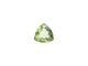 Make your designs shine with this PRESTIGE 6434 Trilliant Cut Pendant in Peridot. This pendant features a rounded triangle shape with brilliant facets that accent the design. The front features a flat center while the back has rounded point design. There is a stringing hole at the top, so it is easy to add this pendant to your designs.Sold in increments of 3