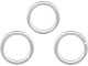 Sterling Silver Jump Ring, Round, Soldered - 5mm, 22-gauge (10 Pieces)
