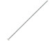 Silver Plated Head Pin, 1-1/2", Thin (ounce)