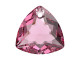 Make your designs shine with this PRESTIGE 6434 Trilliant Cut Pendant in Rose. This pendant features a rounded triangle shape with brilliant facets that accent the design. The front features a flat center while the back has rounded point design. There is a stringing hole at the top, so it is easy to add this pendant to your designs.Sold in increments of 3