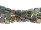 Create unique beaded designs with CzechMates Tile beads. These Czech glass beads feature a square shape full of style. They make a great option for modern looks. Two stringing holes are drilled through each bead, so use them in multi-strand projects or when bead weaving. They work wonderfully with other CzechMates shapes. They are versatile in size, making them perfect for necklaces, bracelets, and even earrings. 