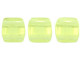 CzechMates Glass 6mm Jonquil Two-Hole Tile Bead Strand