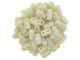 CzechMates Glass 2-Hole Rectangle Brick Beads 6x3mm - Opaque Champagne Luster
