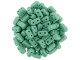 CzechMates Glass 2-Hole Rectangle Brick Beads 6x3mm - Gulf Turquoise