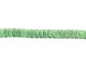 CzechMates Glass 3 x 6mm Honeydew Moon Dust 2-Hole Brick Bead Strand