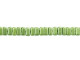 CzechMates Glass 3 x 6mm Pearl Coat Olive 2-Hole Brick Bead Strand