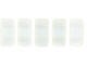 CzechMates Glass 3 x 6mm Sueded Gold Crystal 2-Hole Brick Bead Strand