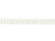 CzechMates Glass 3 x 6mm Sueded Gold Crystal 2-Hole Brick Bead Strand
