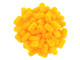 CzechMates Glass 3 x 6mm Opaque Sunflower Yellow 2-Hole Brick Bead Strand