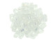 CzechMates Glass 2-Hole Rectangle Brick Beads 6x3mm - Crystal AB