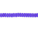 CzechMates Glass 3 x 6mm Matte Indigo 2-Hole Brick Bead Strand