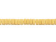 CzechMates Glass 3 x 6mm Pacifica Ginger 2-Hole Brick Bead Strand