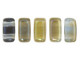 CzechMates Glass 3 x 6mm Alexandrite Celsian 2-Hole Brick Bead Strand