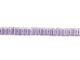 CzechMates Glass 3 x 6mm ColorTrends Saturated Metallic Ballet Slipper 2-Hole Brick Bead Strand