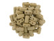 CzechMates Glass 3 x 6mm Matte French Beige 2-Hole Brick Bead Strand