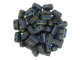 CzechMates Glass 2-Hole Rectangle Brick Beads 6x3mm - Matte Iris Green