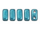 Whether creating stringing projects, bead embroidery, or something else, you'll love these CzechMates Brick Beads. These small, rectangular beads feature two stringing holes, allowing you to add them to multi-strand designs. They look great between strands of seed beads and other two-hole beads. Add these beads to seed bead embroidery projects for added fun. They make a wonderful complement to other CzechMates beads. 