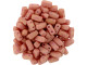 CzechMates Glass 3 x 6mm Pacifica Watermelon 2-Hole Brick Bead Strand