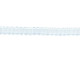 CzechMates Glass 3 x 6mm Sueded Gold Sapphire 2-Hole Brick Bead Strand