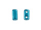 CzechMates Glass 3 x 6mm ColorTrends Saturated Metallic Shaded Spruce 2-Hole Brick Bead Strand