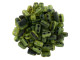 CzechMates Glass 3 x 6mm Matte Opaque Yellow/Jet 2-Hole Brick Bead Strand